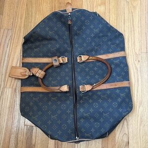 Authentic Louis Vuitton vintage travel duffel bag